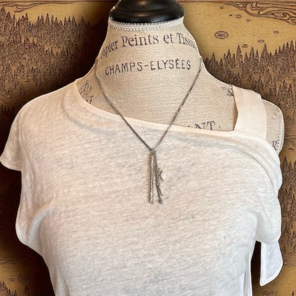 Dungeons and Dragons Monk necklace Monk staff and the initials KI DND jewelry - Picture 15 of 17